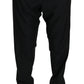 Dolce & Gabbana Elegant Black Virgin Wool Dress Pants