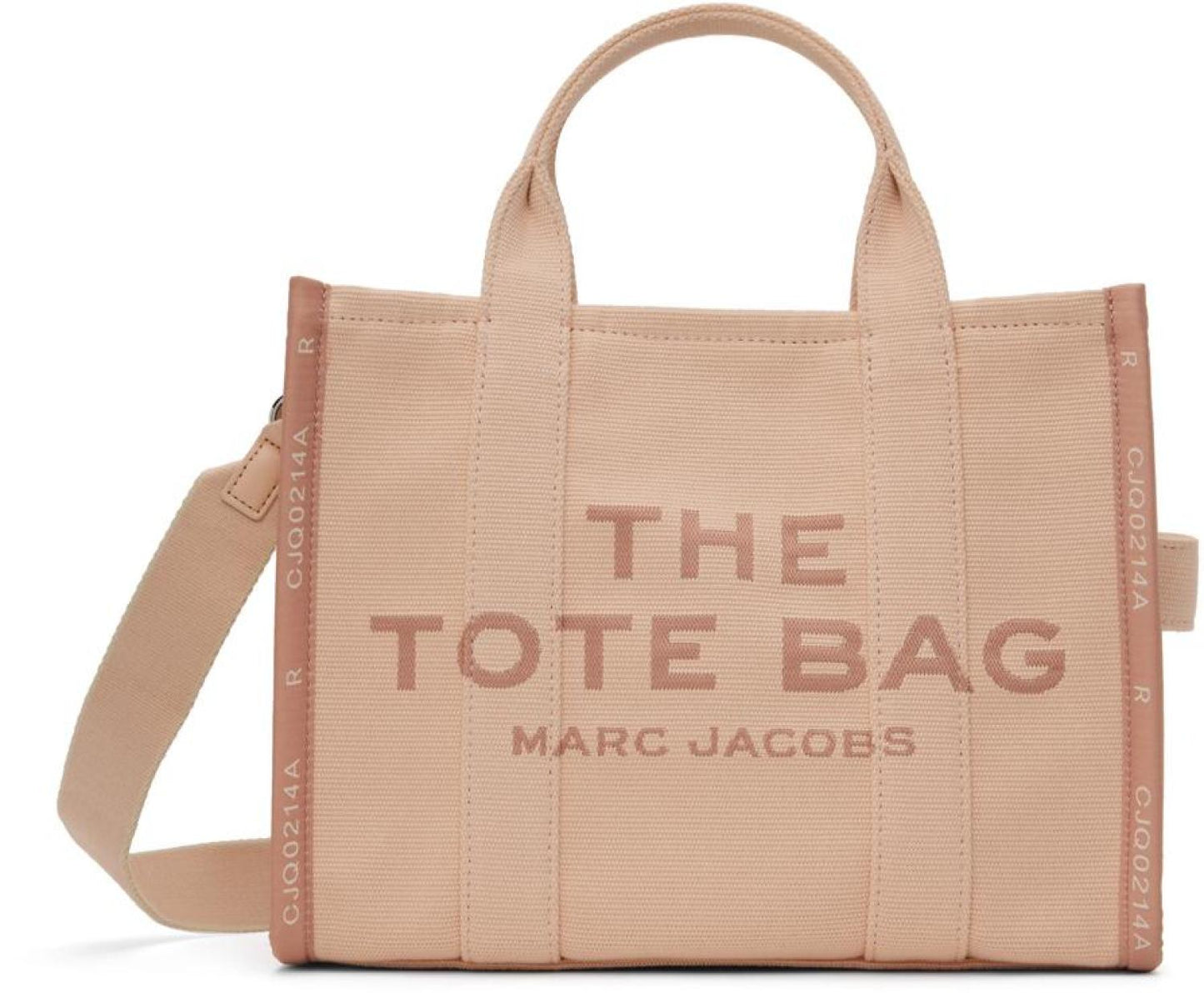 Pink 'The Jacquard Medium' Tote