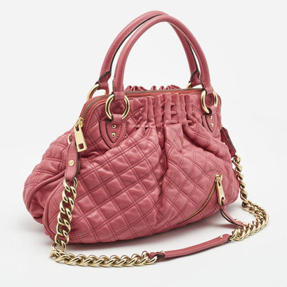 Marc Jacobs Quilted Leather Cecilia Shoulder Bag