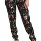 Dolce & Gabbana Sleek Silk Slim-Fit Mid-Waist Pants