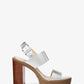 Holland Metallic Platform Sandal