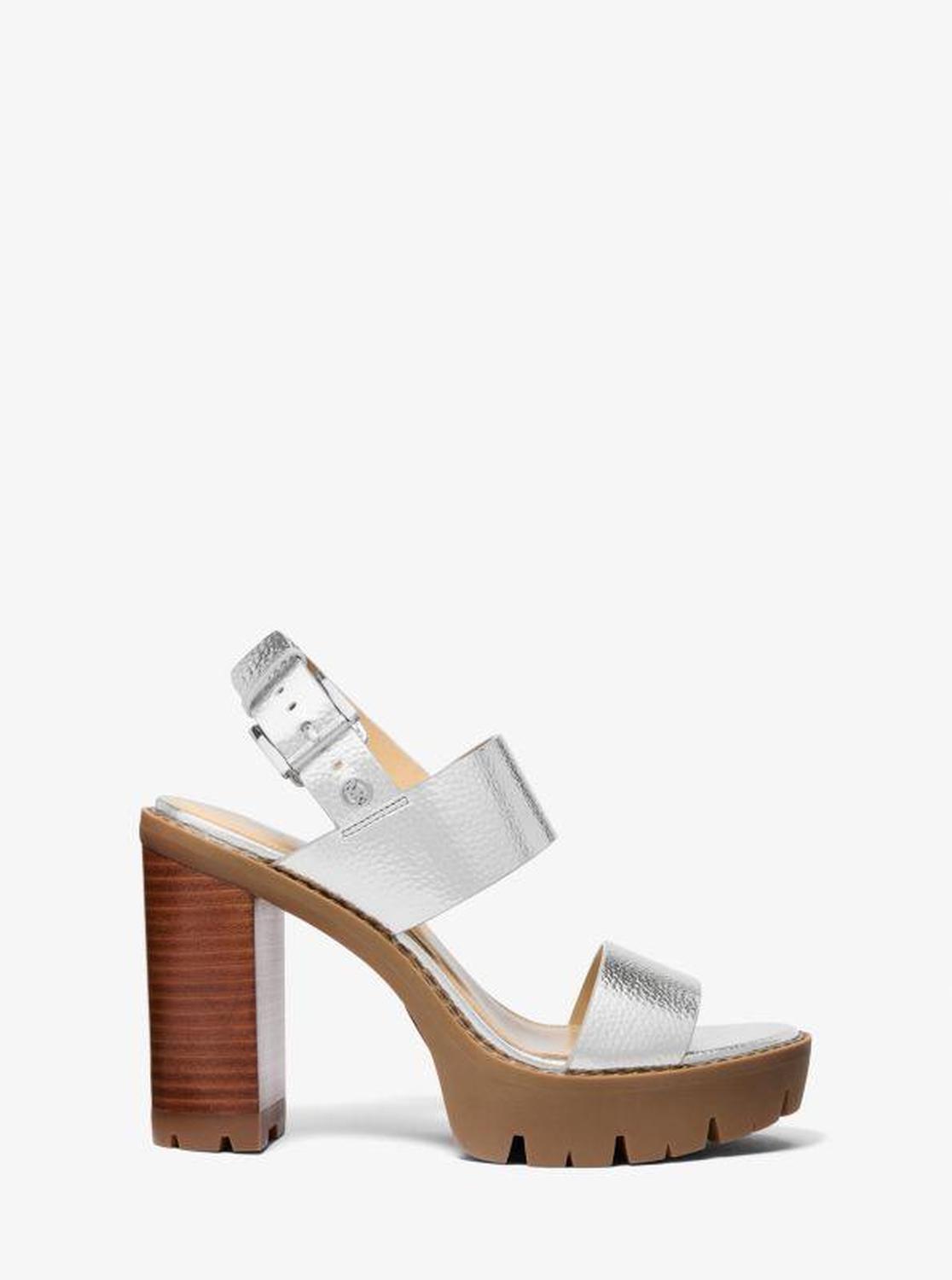 Holland Metallic Platform Sandal