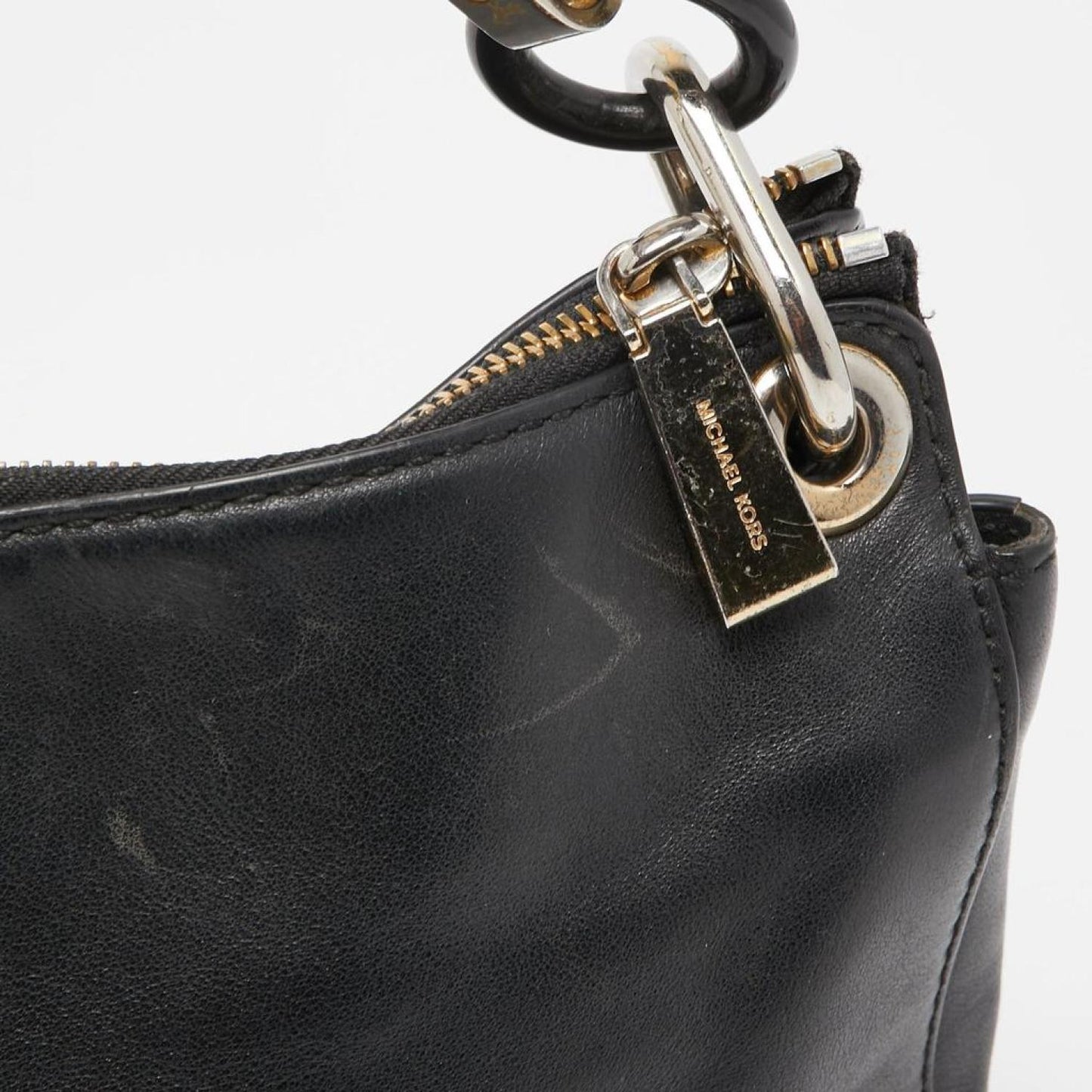 Michael Kors  Leather Raven Shoulder Bag