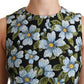 Dolce & Gabbana Elegant Floral Mini Shift Dress