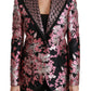 Dolce & Gabbana Elegant Floral Jacquard Blazer