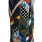 Dolce & Gabbana Elegant Geometric Print High-Waist Skirt