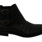 Dolce & Gabbana Elegant Derby Brogue Boots in Exotic Leather