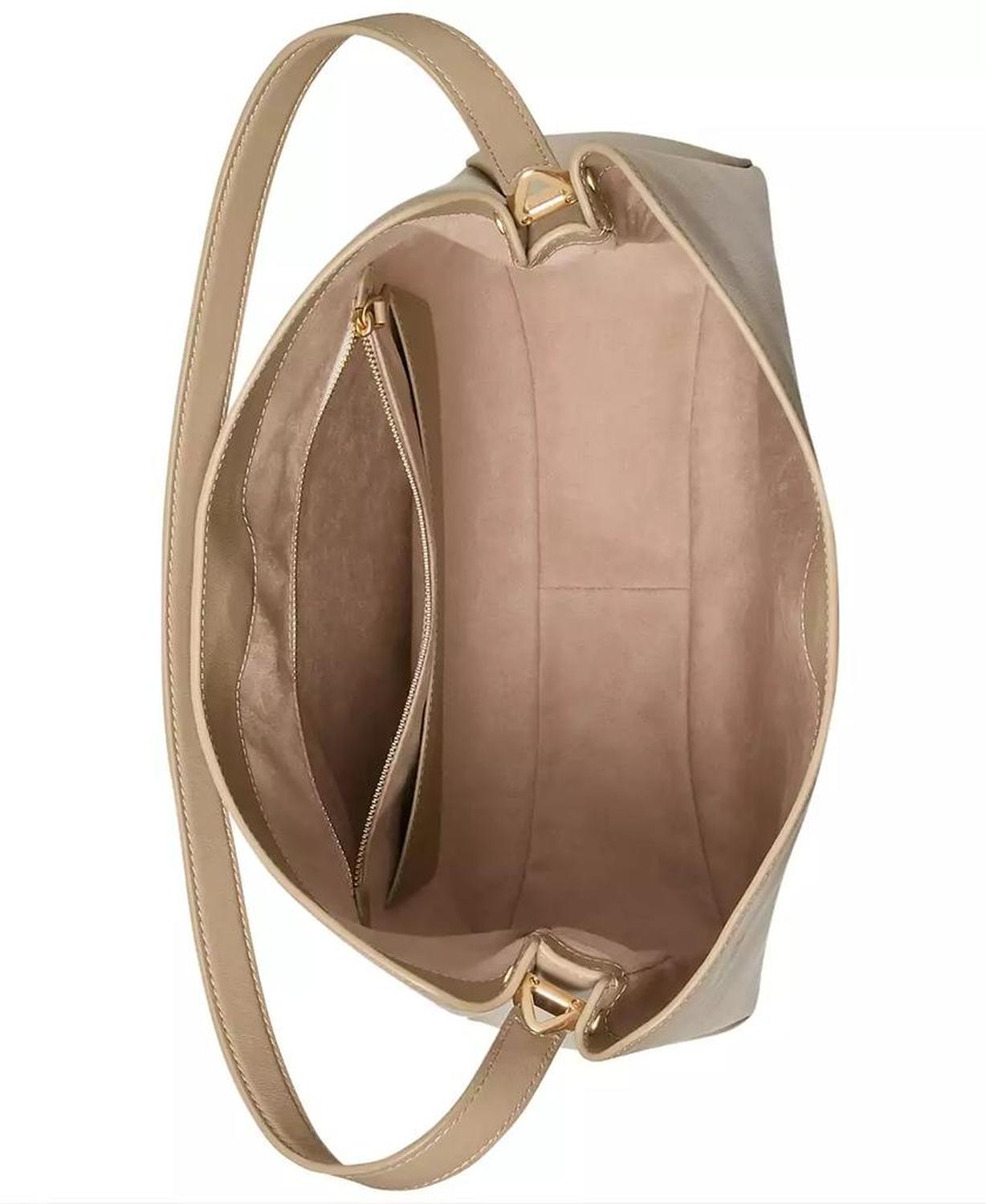 Grace Medium Leather Hobo Bag