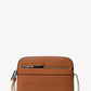 Hudson Pebbled Leather Utility Crossbody Bag