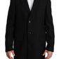 Dolce & Gabbana Elegant Black Wool Formal Blazer