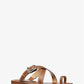 Ashton Leather Flat Sandal