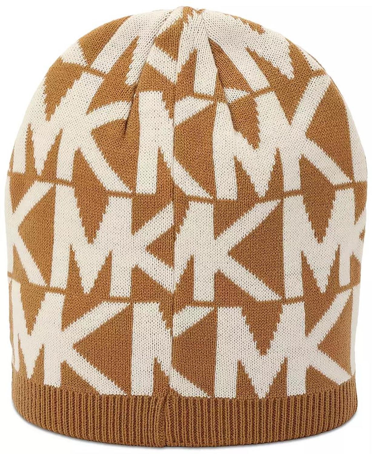 MICHAEL Major MK Repeating Logo Knit Beanie