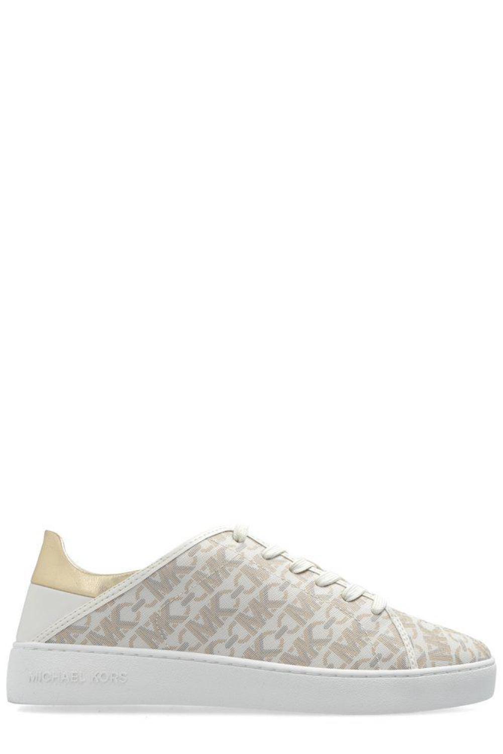 Michael Michael Kors Jenny Logo Monogrammed Sneakers