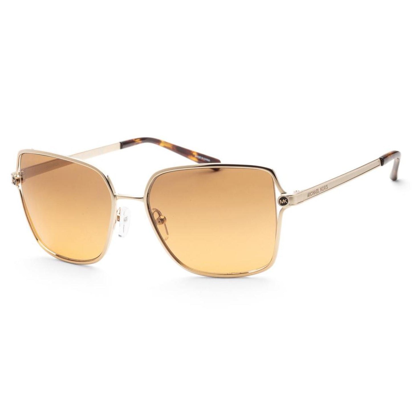 Michael Kors Women's 56mm Shiny Light Gold Sunglasses