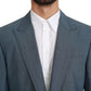 Dolce & Gabbana Elegant Light Blue Slim Fit Blazer