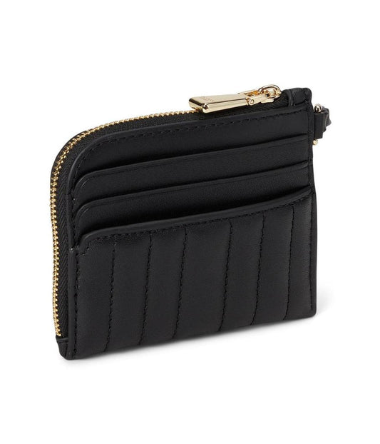 Tribeca Quilted Leather Coin Card Case Wristlet