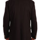 Dolce & Gabbana Elegant Bordeaux Taormina Cashmere Blazer