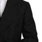 Dolce & Gabbana Elegant Black Slim Fit Formal Blazer