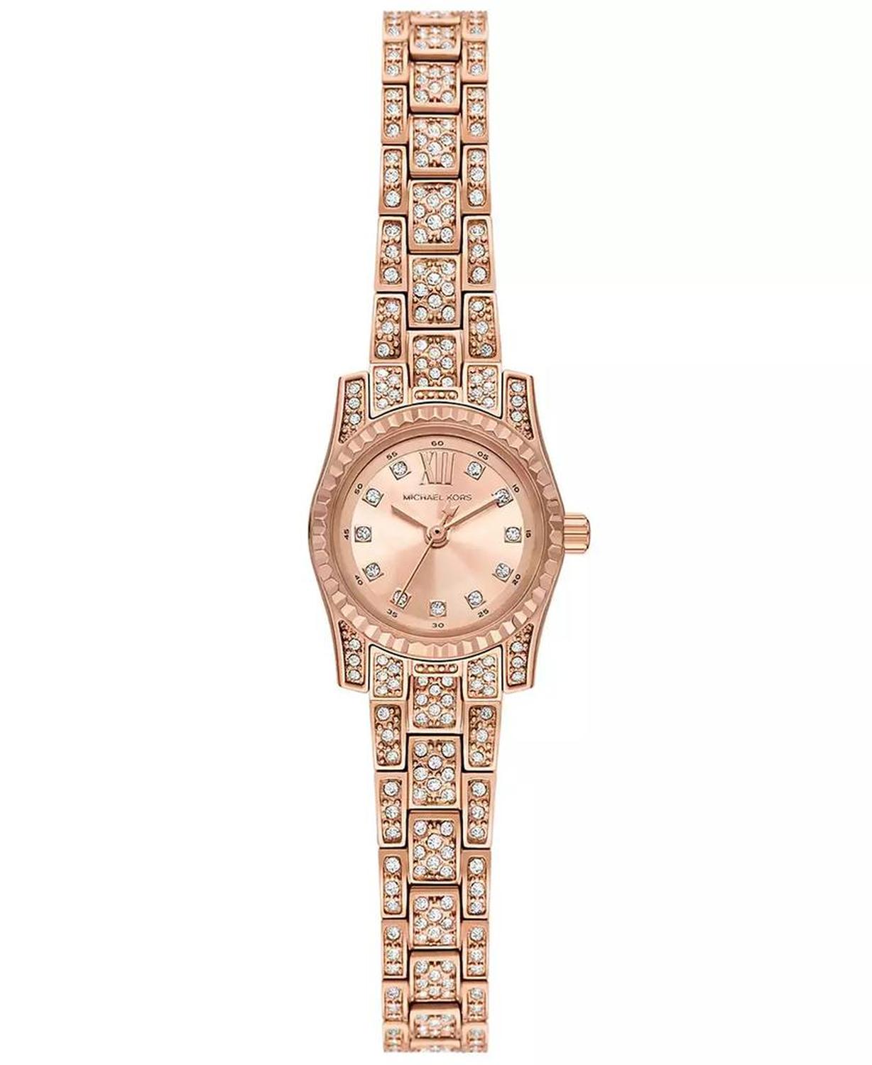 Women's Lexington Three-Hand Rose Gold-Tone Stainless Steel Watch 19mm