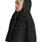 Dolce & Gabbana Elegant Gray Wool Hooded Scarf by Iconic Italian Label