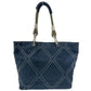 Chanel Coco Mark  Canvas Tote Bag (Pre-Owned)