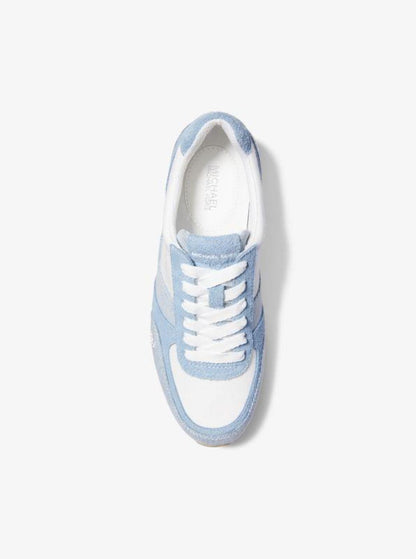 Andi Two-Tone Washed Denim Trainer