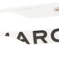 White Bold Logo Wrapped Sunglasses