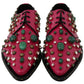 Dolce & Gabbana Fuchsia Pink Crystal Patent Flats