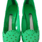 Dolce & Gabbana Enchanting Crystal Cinderella Pumps in Lush Green