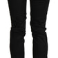 BENCIVENGA Elegant High Waist Skinny Cropped Pants