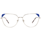 Emilio Pucci Gold Women Optical Frames