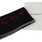 Givenchy Elegant Unisex Wool Silk Blend Scarf