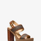 Holland Signature Logo Platform Sandal