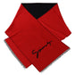 Givenchy Elegant Red Wool Blend Unisex Scarf