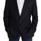 Dolce & Gabbana Elegant Black Virgin Wool Men's Blazer