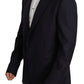 Dolce & Gabbana Elegant Black Virgin Wool Men's Blazer