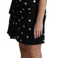 Dolce & Gabbana Elegant Polka Dot Silk Charmeuse Dress