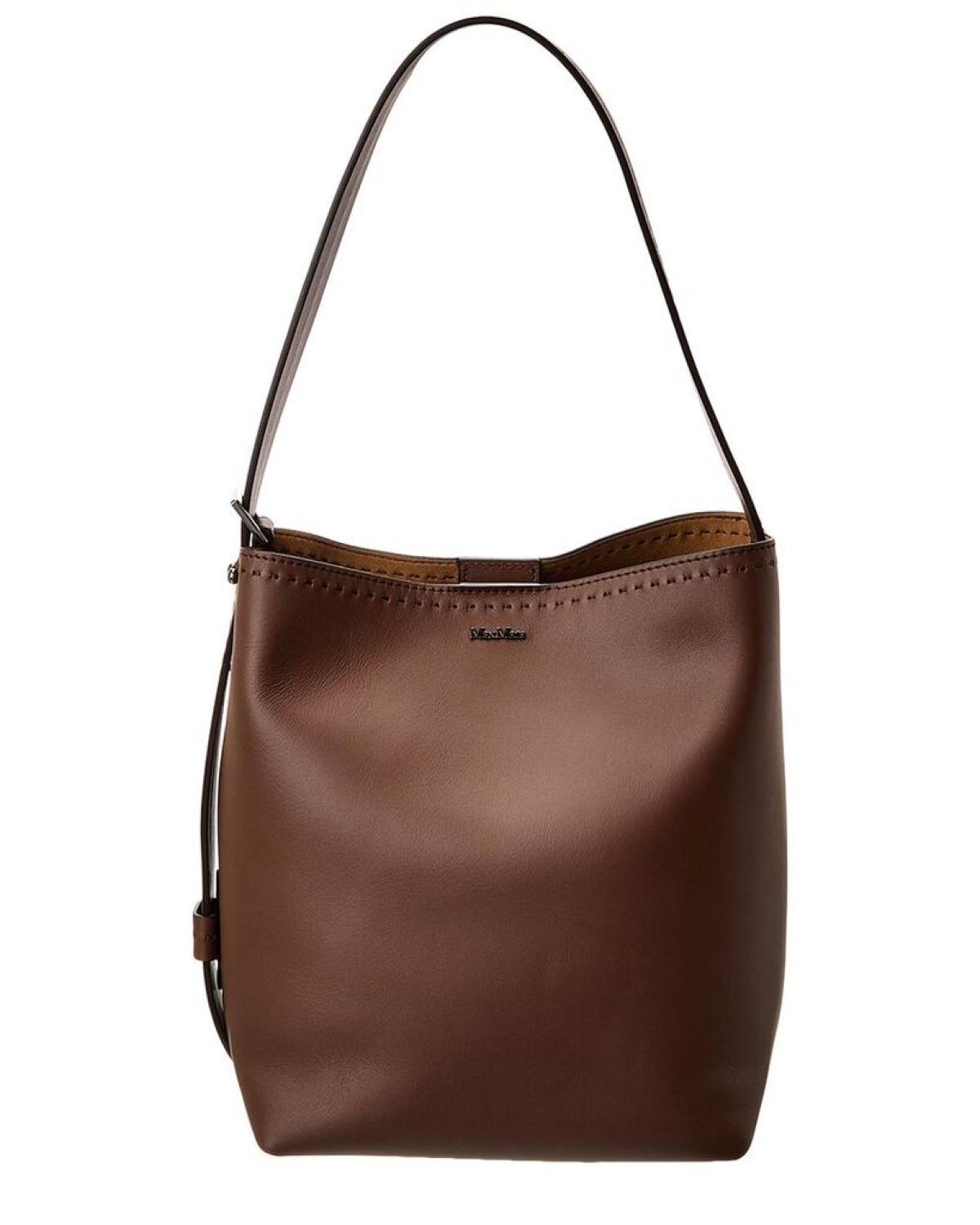 Max Mara Archetipo Leather Tote