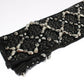 Dolce & Gabbana Elegant Crystal Beaded Leather Gloves