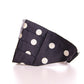 Dolce & Gabbana Elegant Silk Black Polka Dot Cummerbund