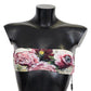 Dolce & Gabbana Multicolor Floral Bikini Top - Elegant Summer Wear