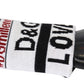 Dolce & Gabbana Multicolored Virgin Wool Wrist Wrap