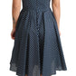 Dolce & Gabbana Polka Dot Sleeveless A-Line Dress