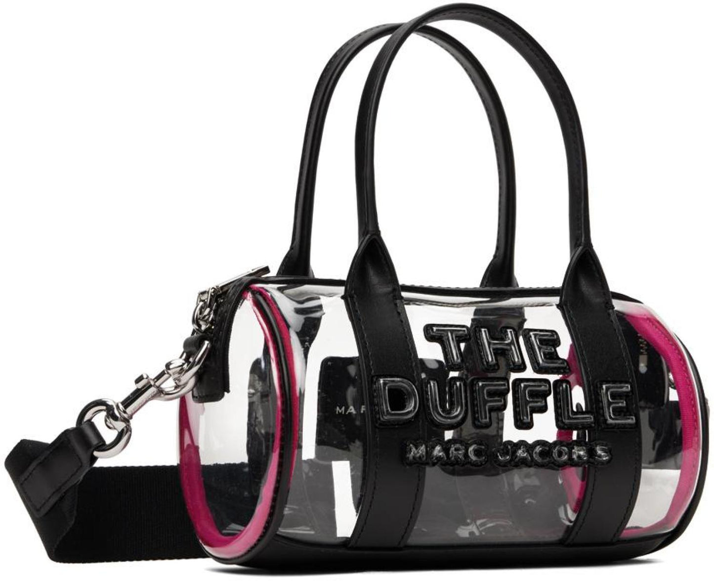 Black 'The Clear Mini' Duffle Bag