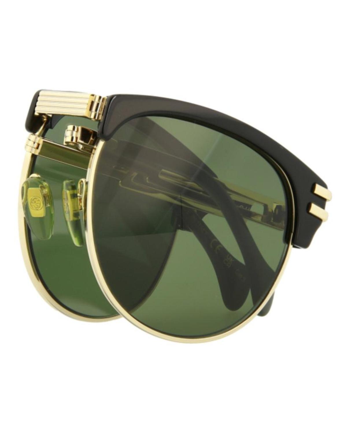 Square-Frame Injection Sunglasses