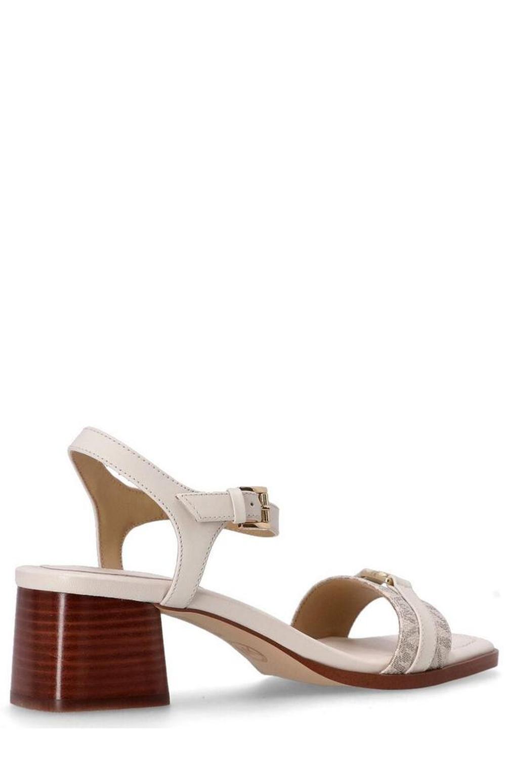 Michael Kors Mandy Signature Logo Sandals