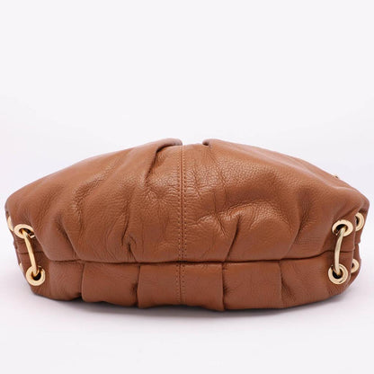 Michael Kors Brown Leather Large Layton Hobo