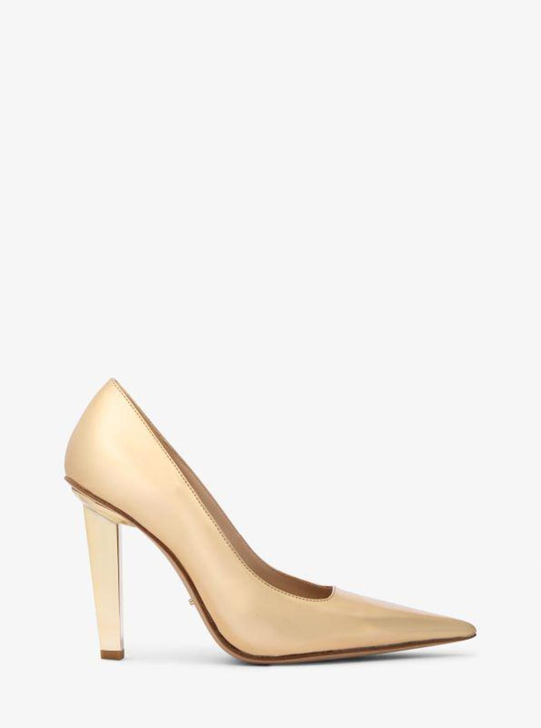 Halle Metallic Leather Pump