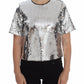 Dolce & Gabbana Sequined Elegance Blouse