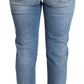 Dolce & Gabbana Chic High-Waisted Tattered Skinny Jeans